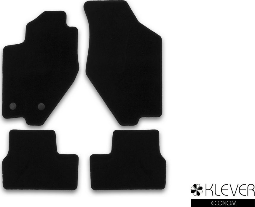 Коврики Klever Econom для салона Lada Granta I седан 2011-2026. Артикул KLEVER01522501200k