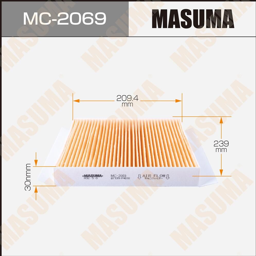 Салонный фильтр Masuma. Артикул MC-2069