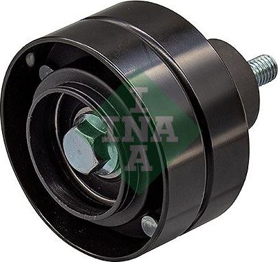 Направляющий (ведущий) ролик приводного поликлинового ремня Ina (Металл) для DAF CF 2013-2026. Артикул 532 0823 10