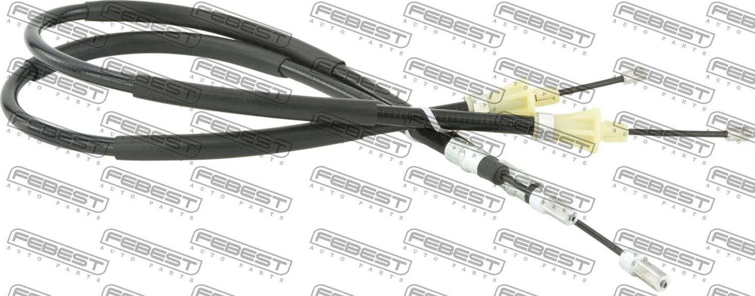 Трос ручника (тросик ручного тормоза) Febest. Артикул 24100-SCIIR