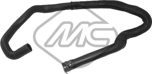 Патрубок системы охлаждения (радиатора) Metalcaucho. Артикул 08612