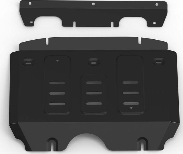 Защита Автоброня для радиатора JAC T6 2018-2026. Артикул 111.09207.1