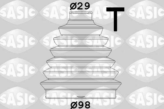 Пыльник ШРУСа наружный Sasic (термопласт). Артикул 2933983