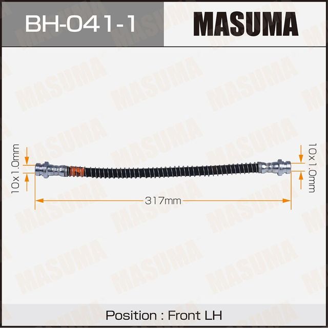 Тормозной шланг Masuma. Артикул BH-041-1