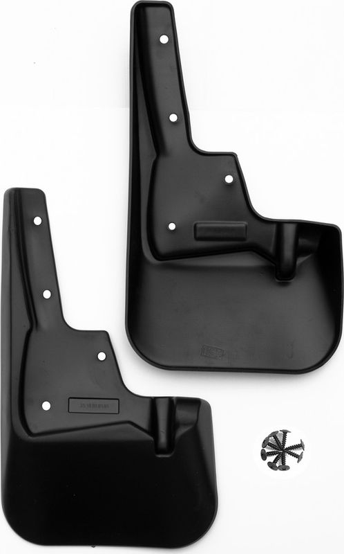 Брызговики Autofamily передняя пара для Mitsubishi Outlander XL 2010-2012. Артикул NLFD.35.14.F13