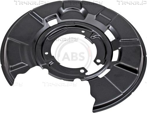 Кожух (щиток) тормозного диска ABS (Листовая сталь) для BMW 1 I (E81/E82/E87/E88) 2004-2012. Артикул 11078
