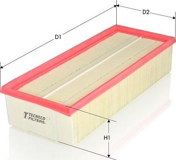 Воздушный фильтр  Tecneco Filters. Артикул AR1682PM