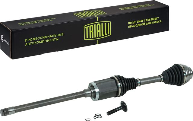 Полуось (привод в сборе, приводной вал) Trialli передняя правая для BMW X1 I (E84) 2009-2015. Артикул AR 2652