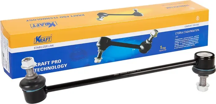 Тяга стабилизатора FORD FOCUS 99- 1.6/1.8 лев.прав. (Kraft). Артикул KT202057