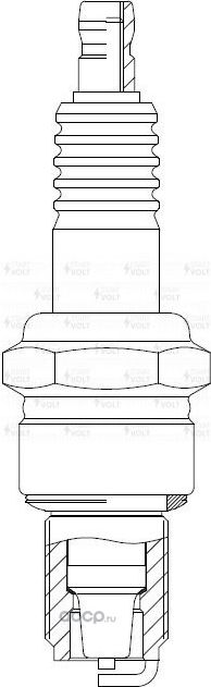 Свеча зажигания StartVOLT. Артикул VSP 3004
