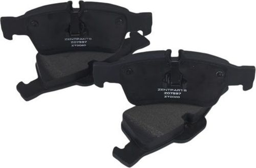 Тормозные колодки Zentparts задние для Fiat Panda I 1986-2003. Артикул Z07597