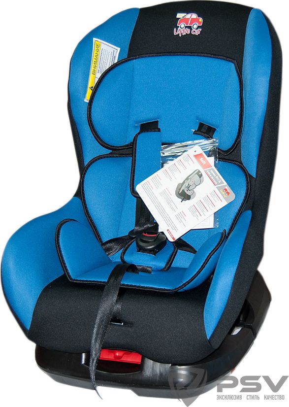 Автокресло детское PSV Little Car Soft 0-18кг. Синий. Артикул 125971