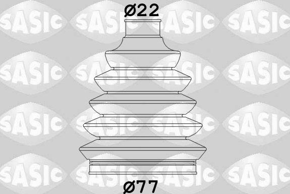 Пыльник ШРУСа наружный Sasic передний для Land Rover Freelander II 2006-2014. Артикул 1904036