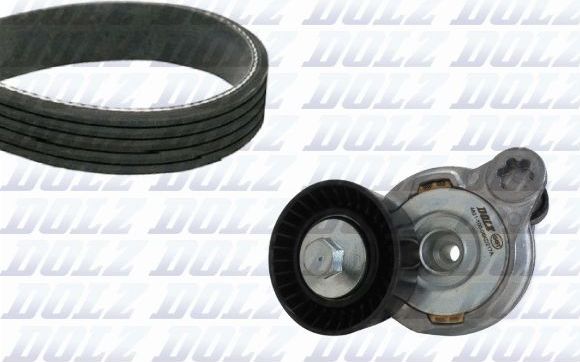 Ремень ГРМ с роликами (комплект) Dolz. Артикул SKD213A