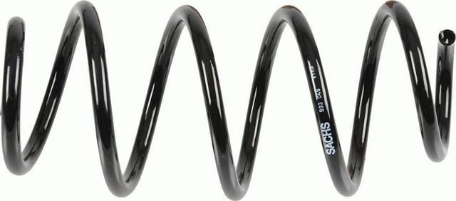 Пружина подвески SACHS передняя для Volkswagen Golf Plus I 2005-2013. Артикул 993 046