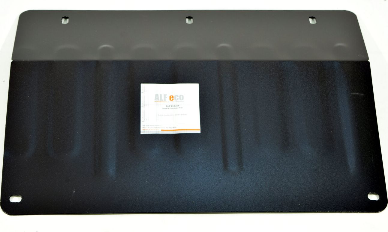 Защита алюминиевая Alfeco для картера и КПП Suzuki Hustler FWD 2014-2019. Артикул ALF.23.32 AL4