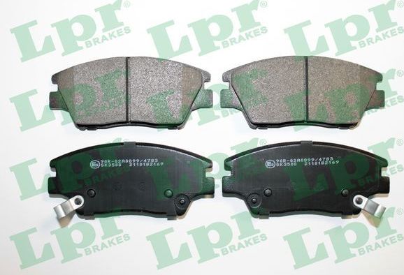 Тормозные колодки LPR. Артикул 05P2169