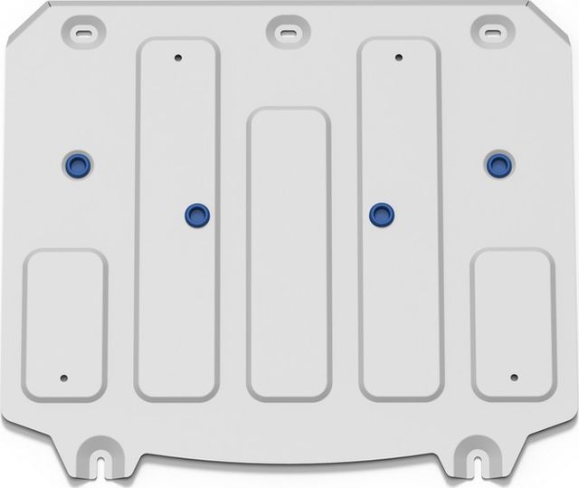 Защита алюминиевая Rival для переднего электродвигателя BYD HAN I поколение рестайлинг 2022-2026. Артикул 333.0703.1