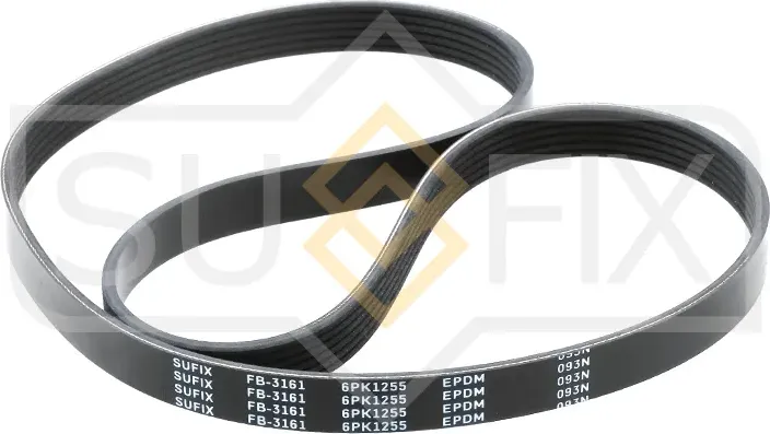 Ремень поликлиновый 6PK1255 (Sufix). Артикул FB3161