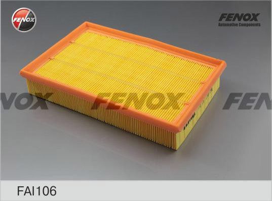Воздушный фильтр Fenox передний для Ford Mondeo I 1993-1996. Артикул FAI106