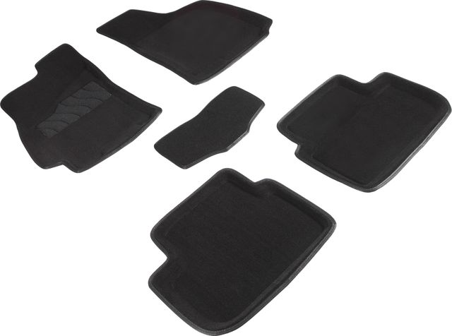 Коврики Seintex 3D ворсовые для салона Chevrolet Lanos 2005-2026. Артикул 71693
