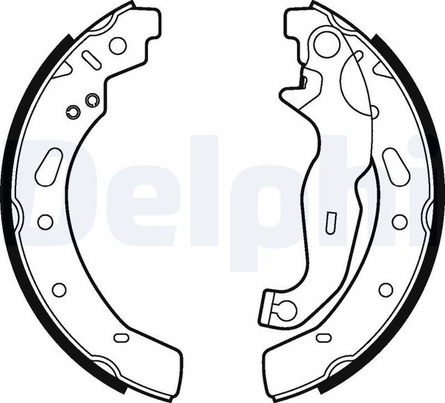 Тормозные колодки Delphi. Артикул LS2028