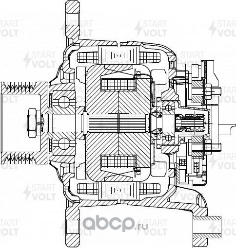 Генератор StartVOLT. Артикул LG 1096