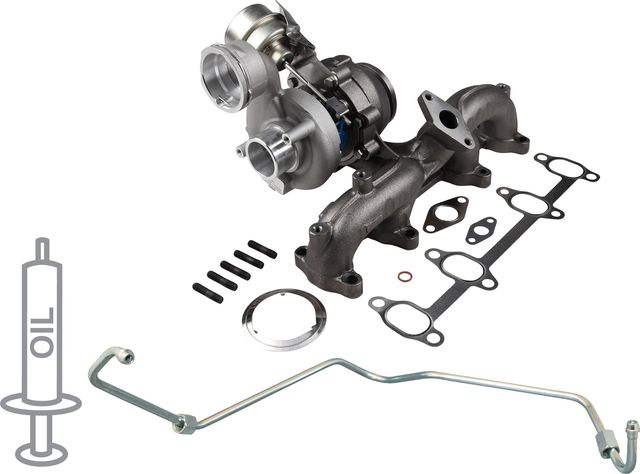 Турбина (турбокомпрессор) JP Group. Артикул 1117800510