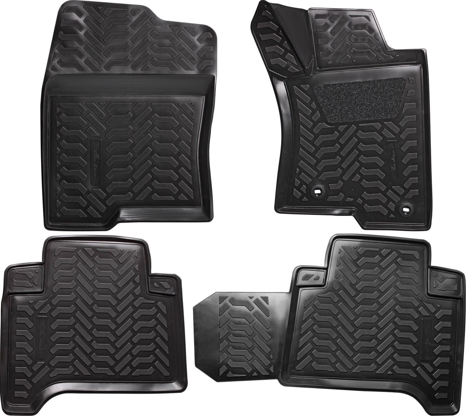 Коврики Airline 3D с высоким бортиком для салона Toyota Land Cruiser Prado 120 (RHD) 2002-2009. Артикул ACM-PS-77