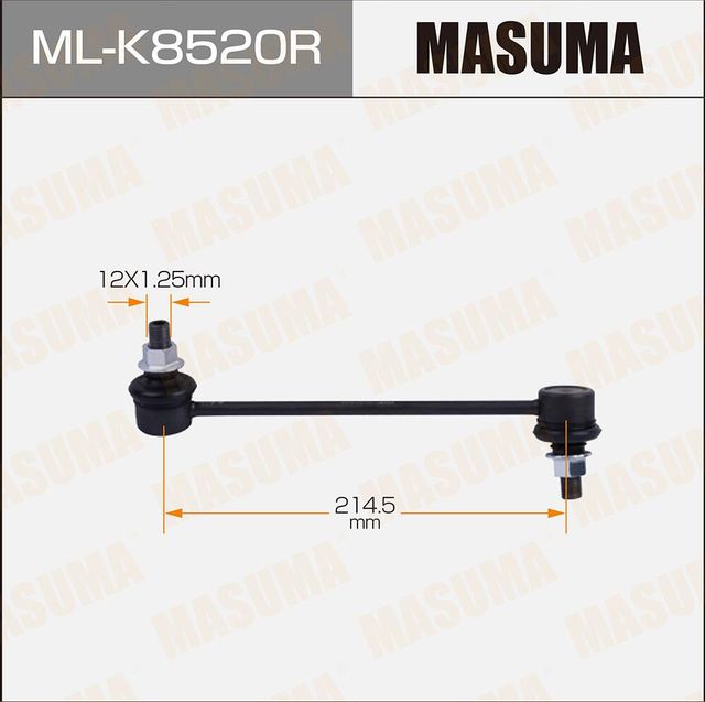 Стойка (тяга) стабилизатора Masuma передняя правая для Renault 9 1981-1985. Артикул ML-K8520R