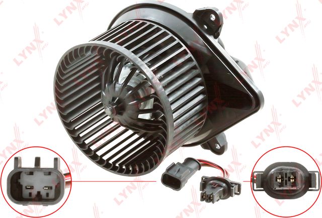 Вентилятор, мотор печки (отопителя) салона LYNXauto для Renault Megane I 1996-1999. Артикул RF-1287