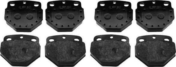 Тормозные колодки TRW передние для Bova Futura 2001-2008. Артикул GDB5087