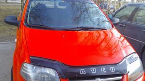 Дефлектор Vip-Tuning для капота Chevrolet Aveo I седан 2002-2008. Артикул CH01