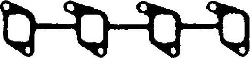 Прокладка впускного коллектора BGA для Ford Transit IV 1985-1991. Артикул MG0336
