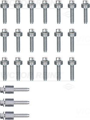 Болт, крышка головки цилиндра Victor Reinz (алюминий). Артикул 15-39647-01