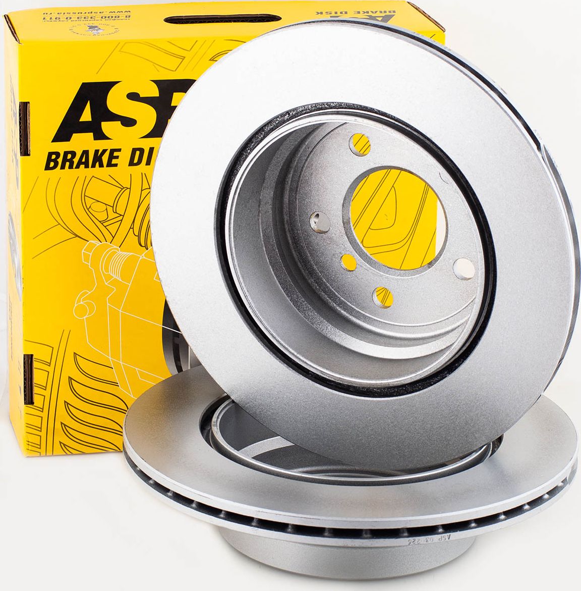 Диск тормозной BMW X5(E70) задний вентилируемый D=320 (ASP). Артикул 030226
