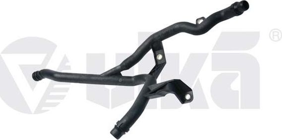 Патрубок радиатора (системы охлаждения) Vika (полимерный материал). Артикул 19749301