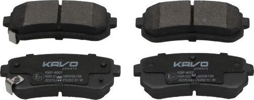 Тормозные колодки Kavo Parts. Артикул KBP-4007