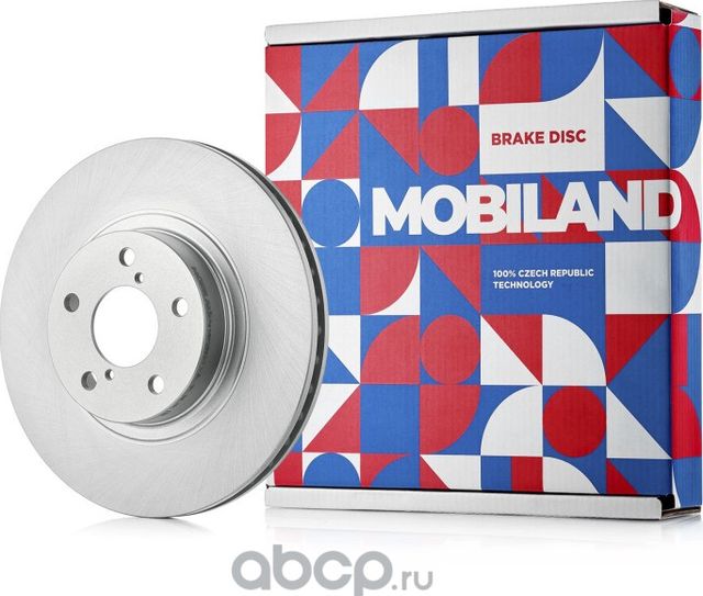 Диск тормозной передний вентилируемый D276,8мм SUBARU FORESTER (SF_, S10), FORES (Mobiland). Артикул 416109831