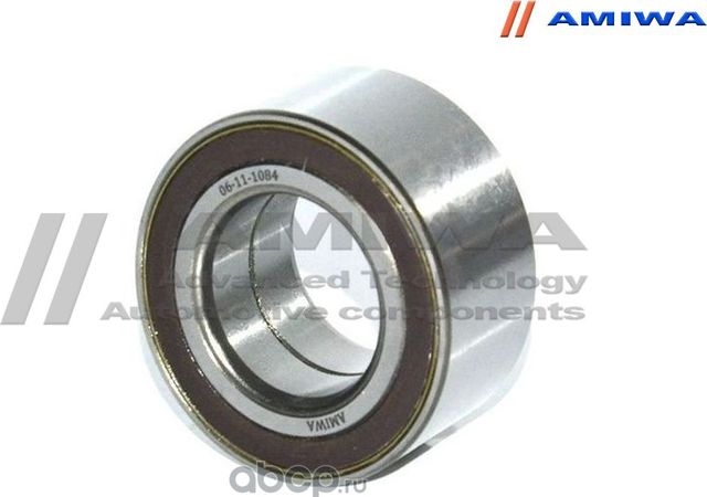 ПОДШИПНИК СТУПИЧНЫЙ ПЕРЕДНИЙ 39X72X37 (Amiwa). Артикул 06111084