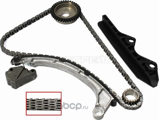 Комплект для замены цепи ГРМ NISSAN CR10DECR12DE (SAT). Артикул TKNS232G