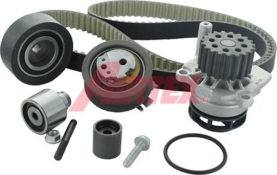 Помпа (водяной насос) с комплектом ремня ГРМ Airtex для Audi A3 II (8P) 2003-2013. Артикул WPK-199201