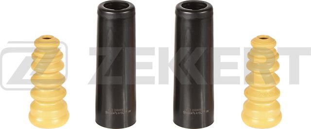 Комплект отбойников и пыльников амортизаторов (стоек) Zekkert задний для Mazda 2 II (DE) 2007-2015. Артикул SM-3047S