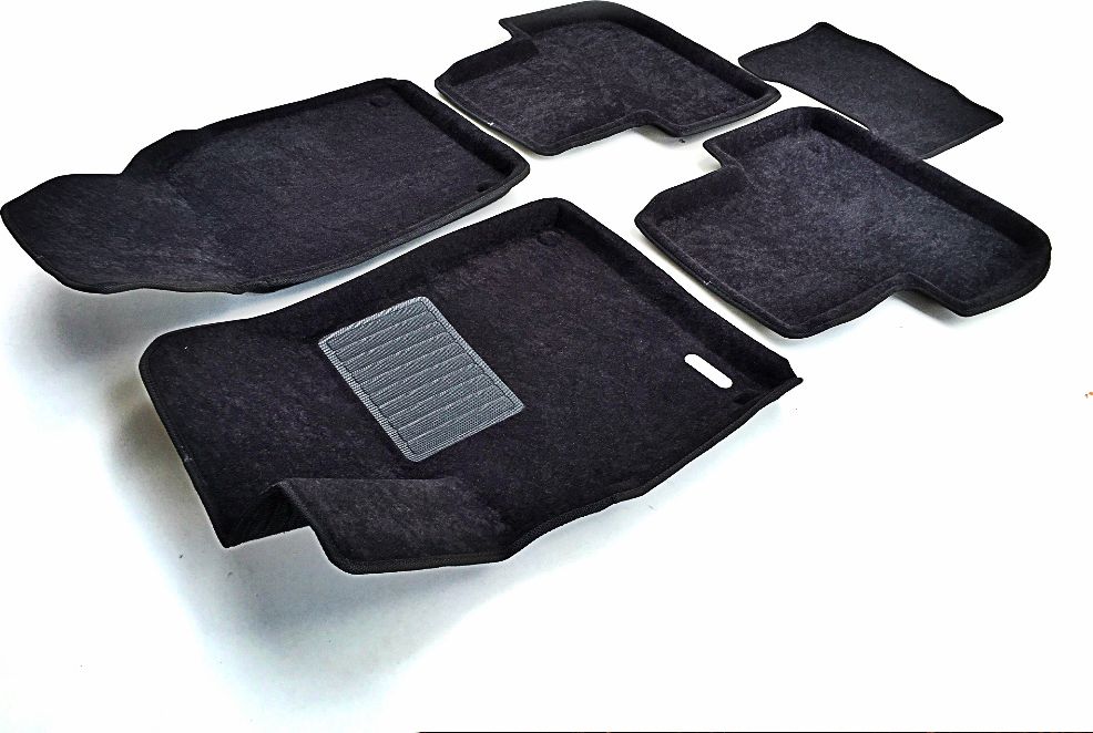 Коврики текстильные Euromat 3D Business для салона Audi Q8 2019-2026. Артикул EMC3D-001108