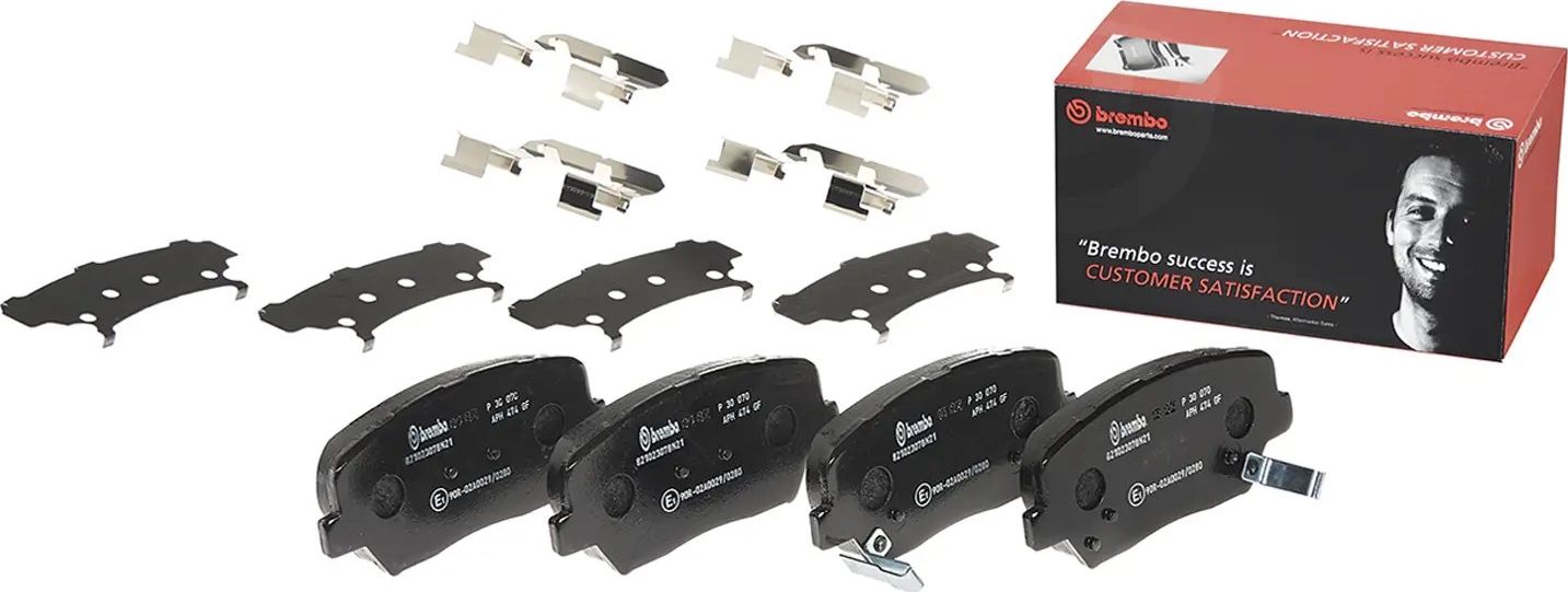 Тормозные колодки Brembo PRIME LINE. Артикул P 30 070
