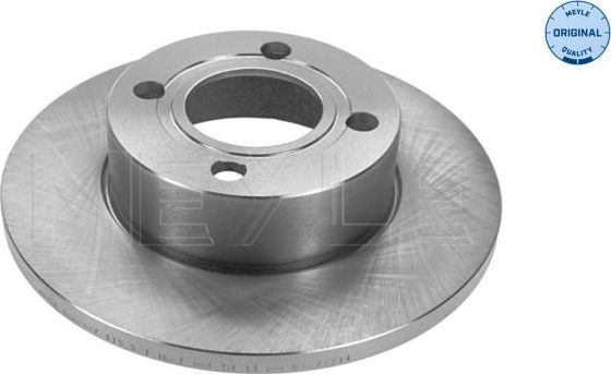 Тормозной диск Meyle Original передний для Audi 80 V (B4) 1991-1996. Артикул 115 521 1087