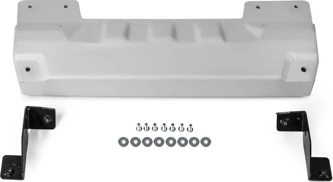 Защита алюминиевая Rival для рулевых тяг Rival (под алюминиевый бампер) для Jeep Wrangler JL 2017-2026. Артикул 2333.2758.1.6