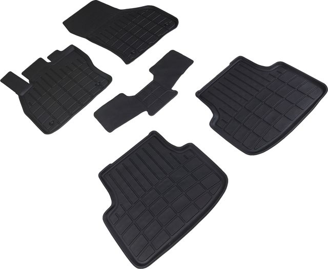 Коврики резиновые Seintex Стандарт для салона Volkswagen Jetta VII 2018-2026. Артикул 94102