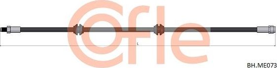 Тормозной шланг Cofle задний для Mercedes-Benz R-Класс I 2005-2014. Артикул 92.BH.ME073