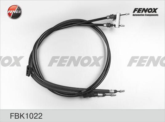 Трос ручника (тросик ручного тормоза) Fenox правый/левый для Ford Focus II 2004-2012. Артикул FBK1022